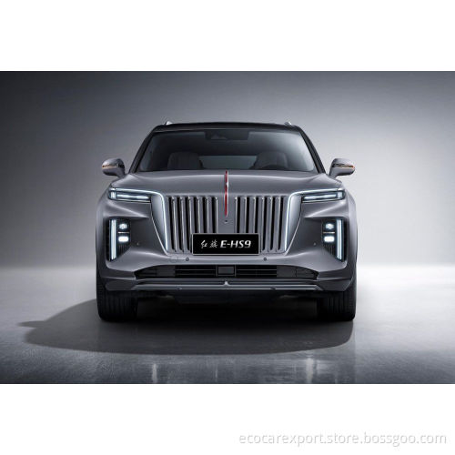 New energy vehicles hongqi e-hs9 Pure electric large SUV 690KM range 5-door 7-seater SUV long range ev car